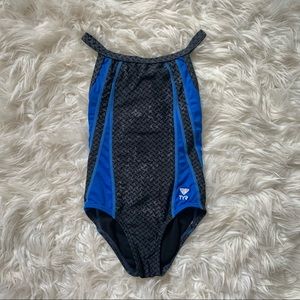 TYR girls one piece swimsuit